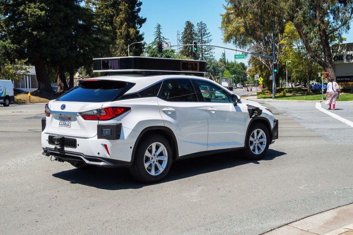 Apple test car