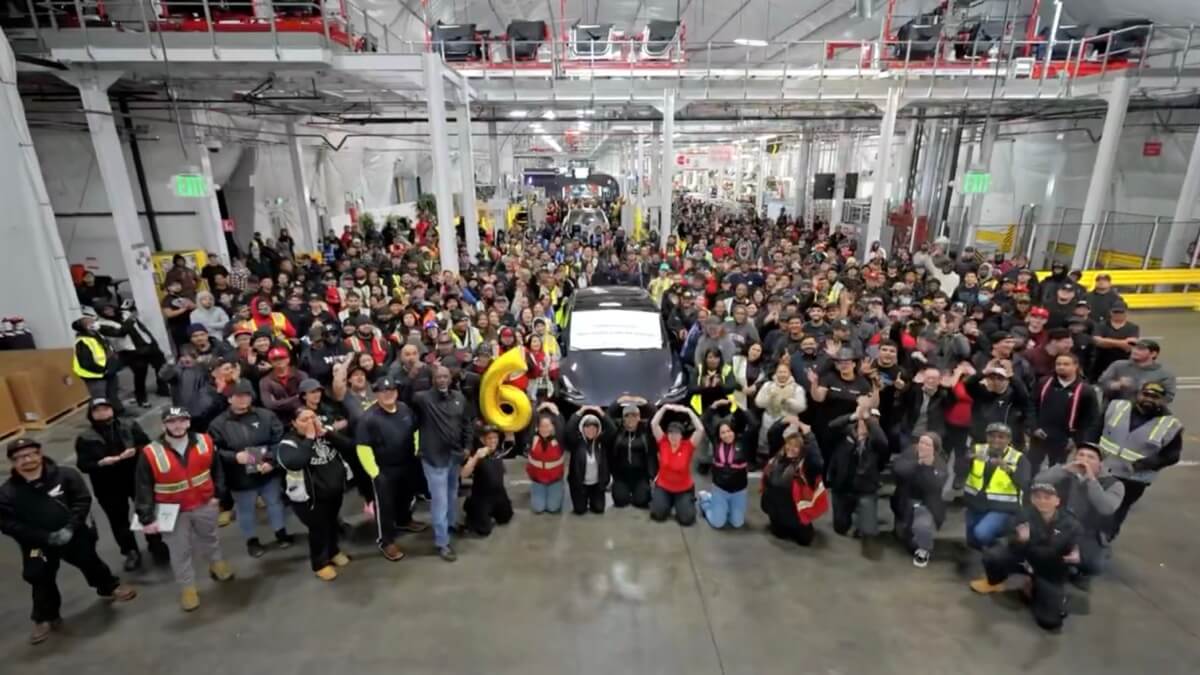 Tesla 6 million
