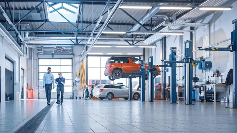 Auto repair shop