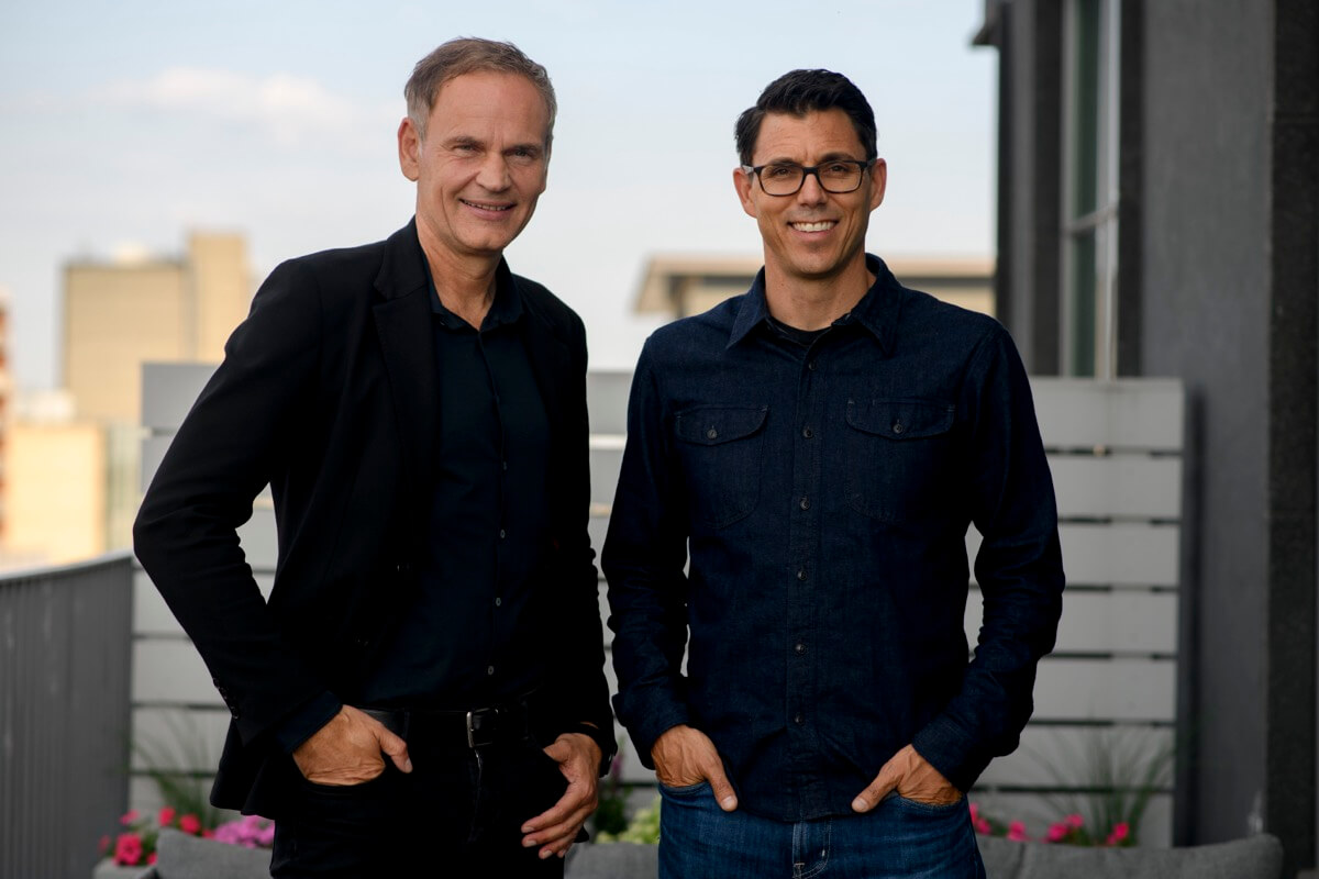 Oliver Blume and RJ Scaringe