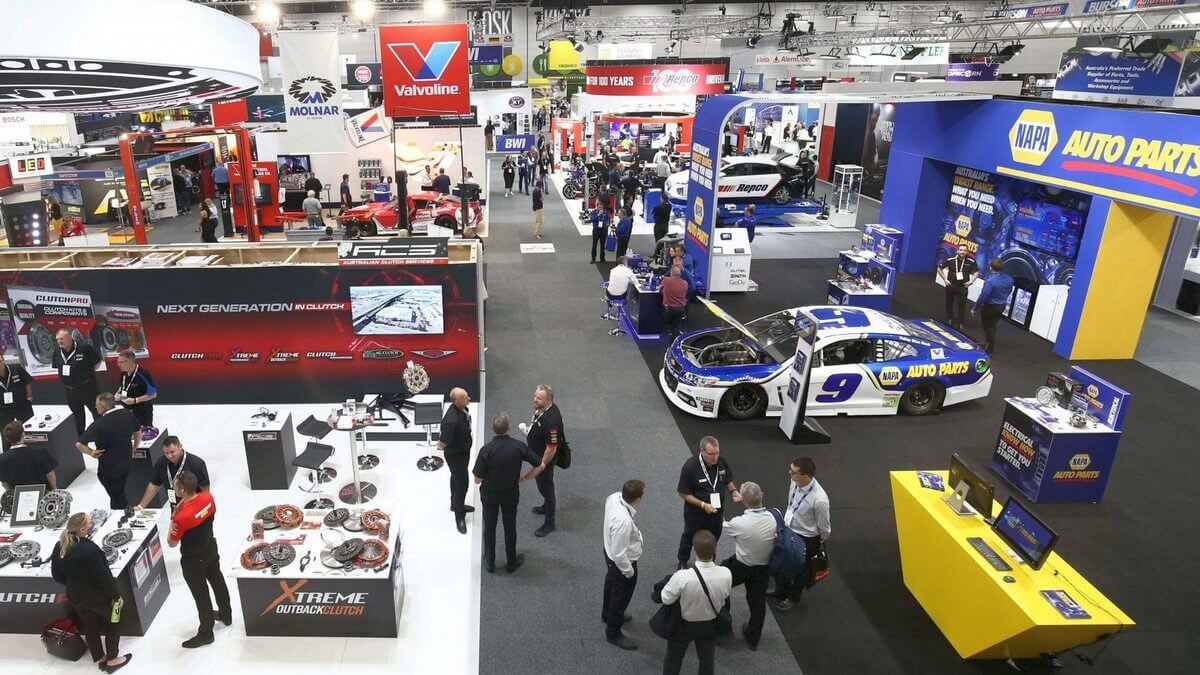 Automotive Suppliers & Vendors at Trade Show