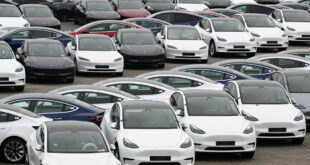 Tesla lot