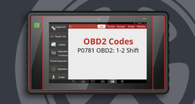 P0781 OBD2: 1-2 Shift
