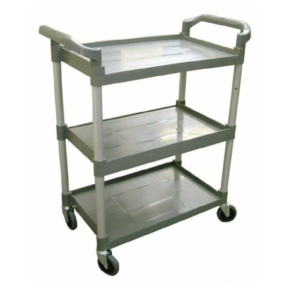 Omcan 18306 (18306) Bussing Cart 40" H 3 Shelf Questions & Answers